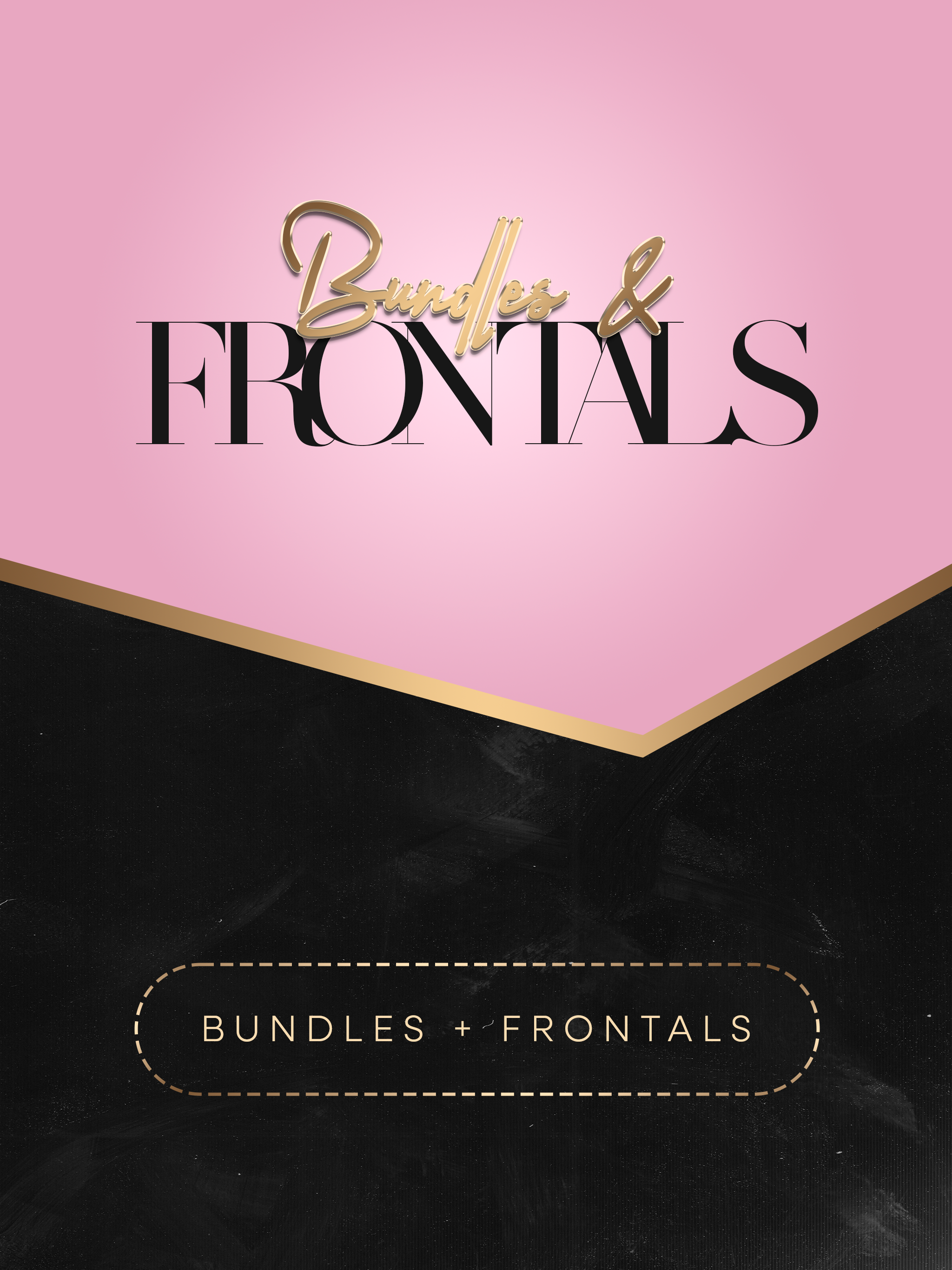 Bundles & Frontals