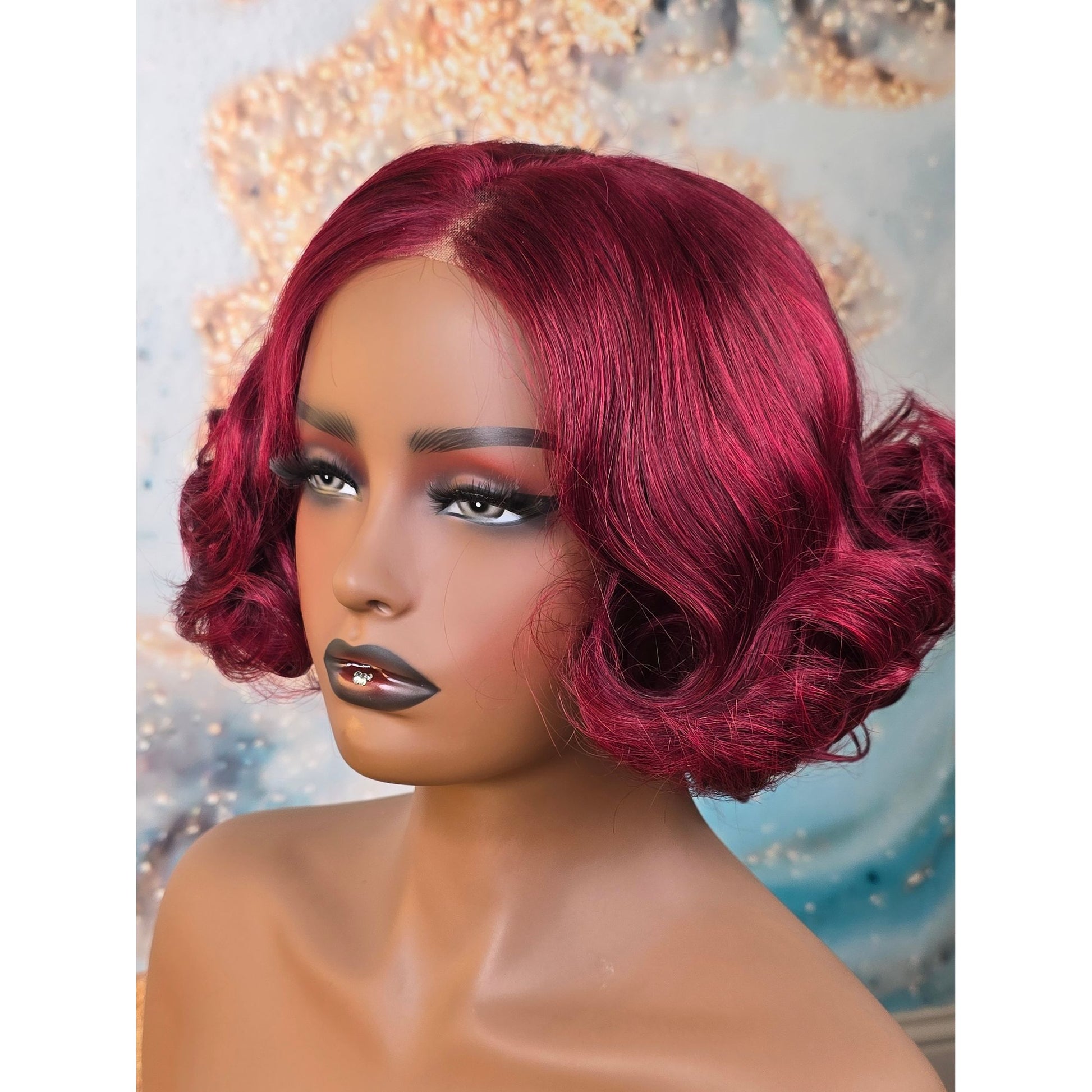 KBS 8 inch Moroe wig 4*4 Lace 250% Density