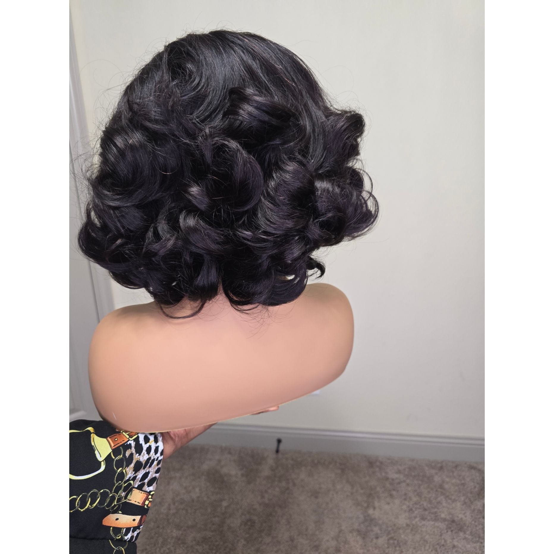 KBS 8 inch Moroe wig 4*4 Lace 250% Density