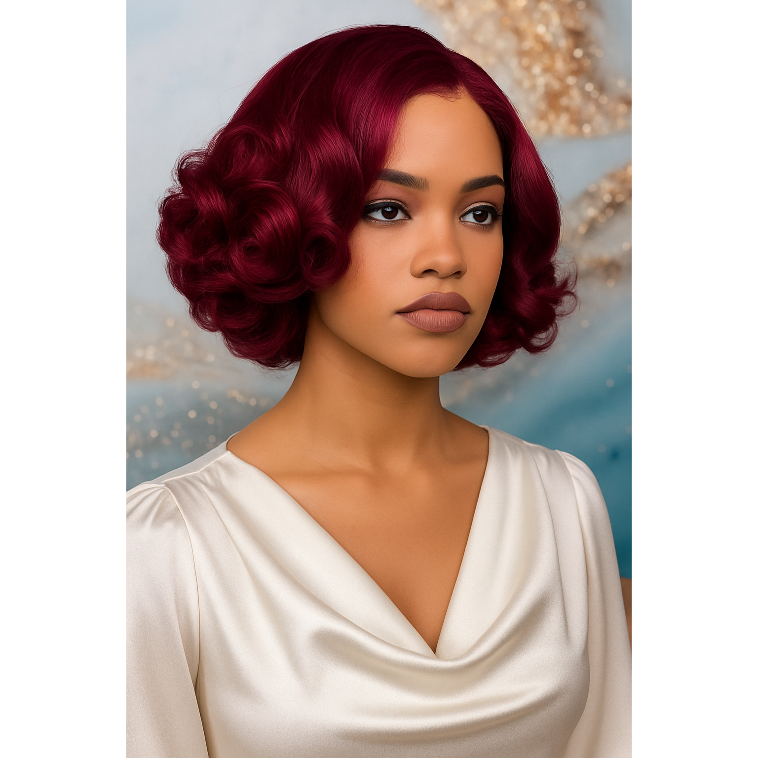 KBS 8 inch Moroe wig 4*4 Lace 250% Density