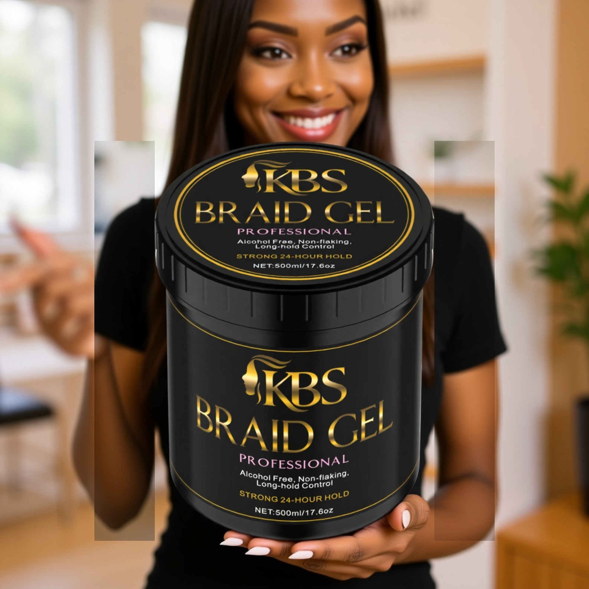 KBS Braid Gel – Professional 500ml (17.6oz)
