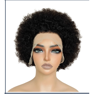 KBS Glueless 13*4 Lace Front Afro Curly Human hair