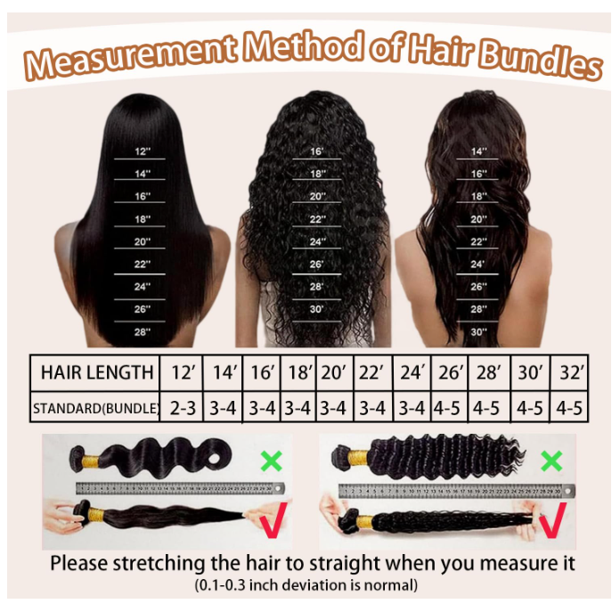 13A KBS 3 Bundles + Closure. 100% Human Hair BODY WAVE DEAL