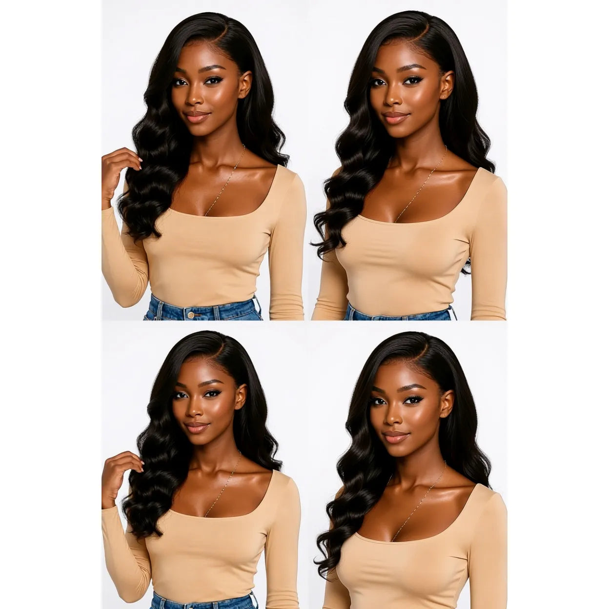 13A KBS 3 Bundles + Closure. 100% Human Hair BODY WAVE DEAL