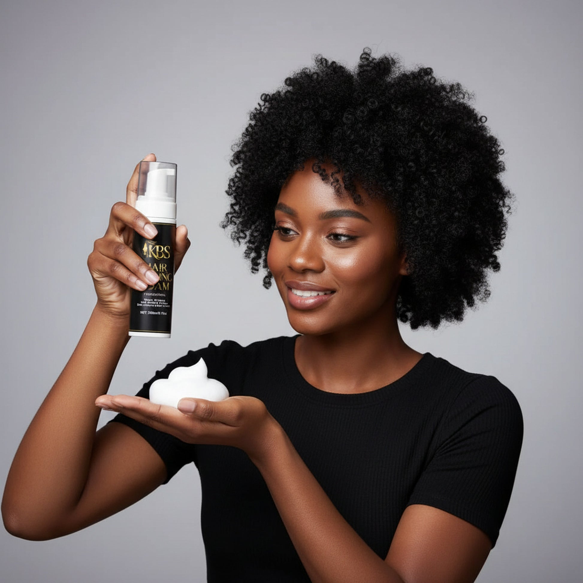 KBS Hair Styling Foam – Professional Hold & Shine (200 ml / 6.76 oz)