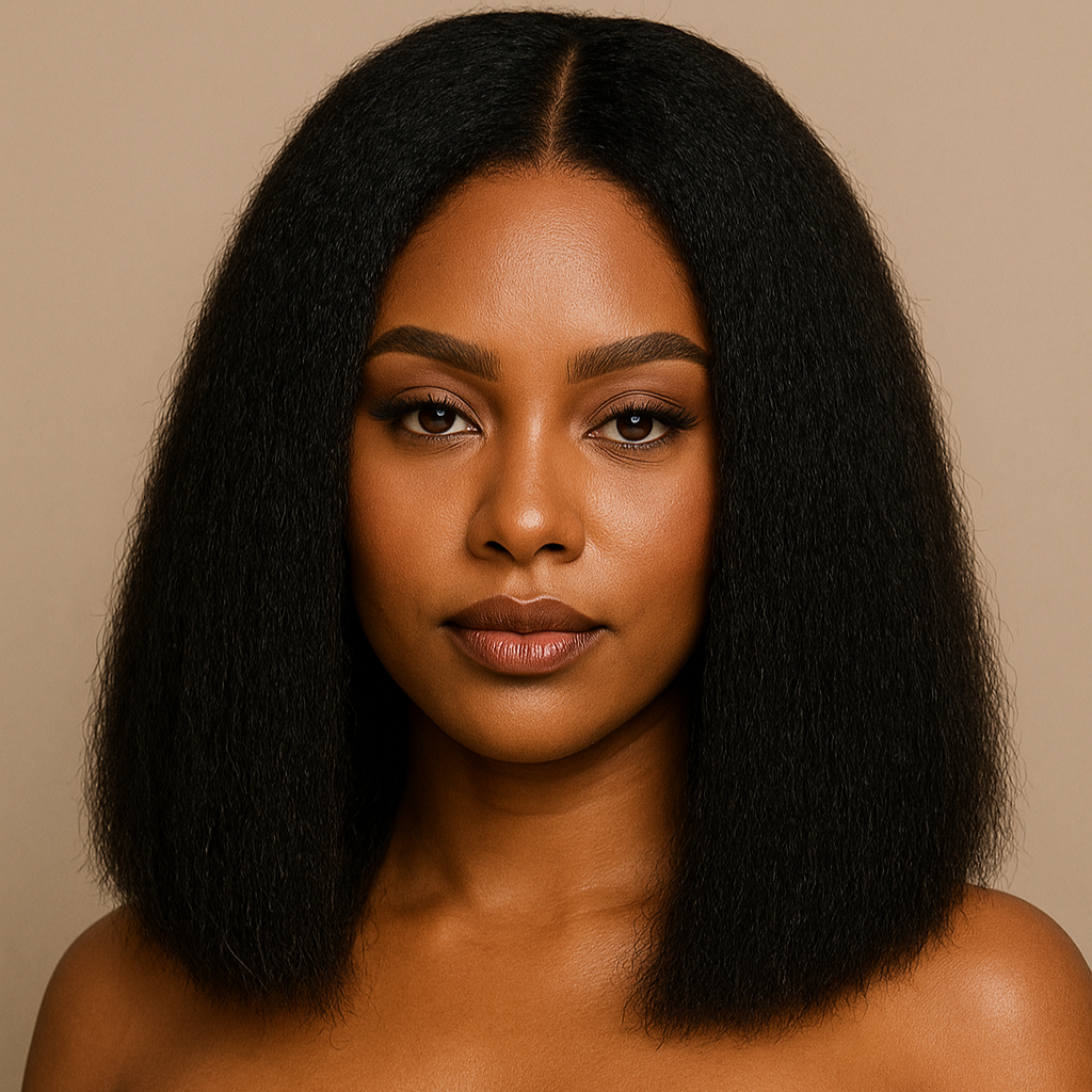 KBS 100% Human hair Bob style Wigs Transparent lace